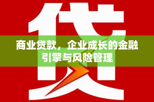 兰考商业贷款，企业成长的金融引擎与风险管理