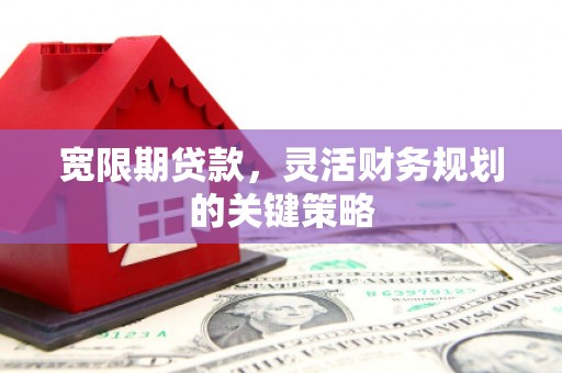 云浮宽限期贷款，灵活财务规划的关键策略