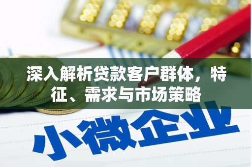 汝阳深入解析贷款客户群体，特征、需求与市场策略