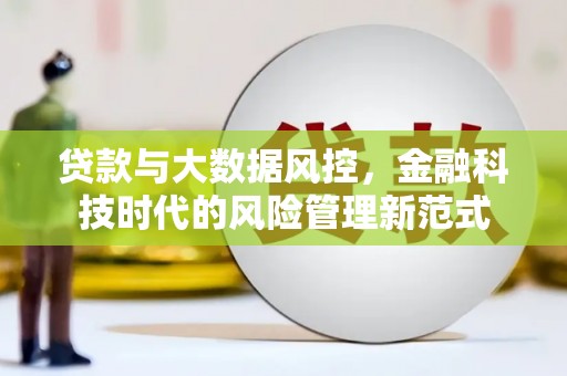 灌阳贷款与大数据风控，金融科技时代的风险管理新范式