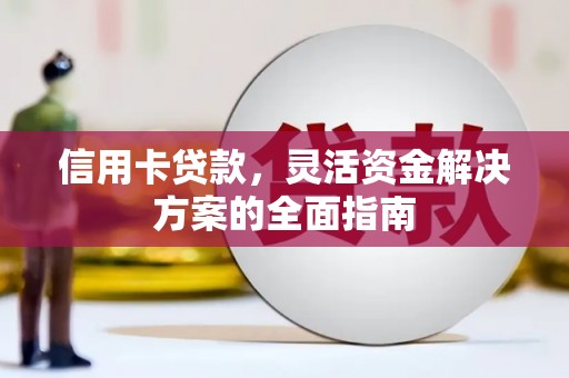 东西湖信用卡贷款，灵活资金解决方案的全面指南