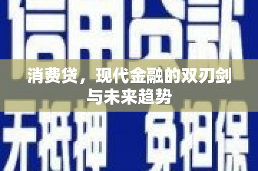 稻城消费贷，现代金融的双刃剑与未来趋势