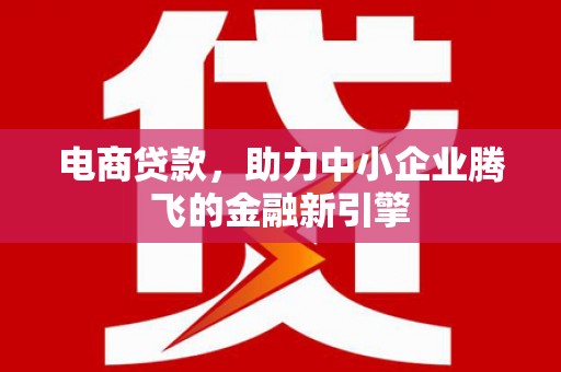 燕巢电商贷款，助力中小企业腾飞的金融新引擎