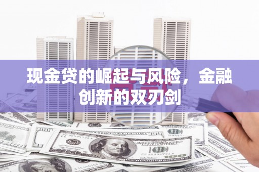 盐津现金贷的崛起与风险，金融创新的双刃剑
