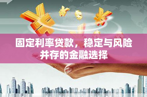 右江固定利率贷款，稳定与风险并存的金融选择
