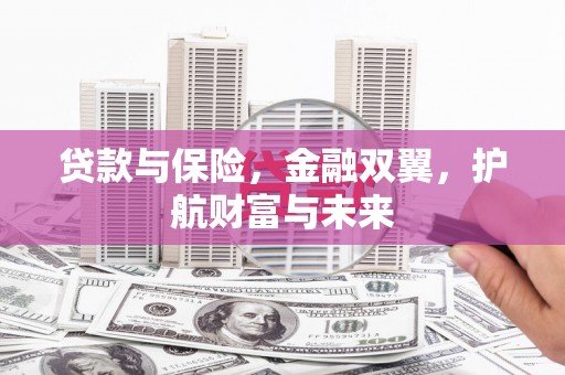 戚墅堰贷款与保险，金融双翼，护航财富与未来