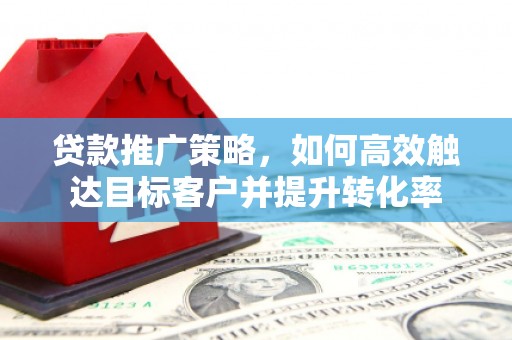 河津贷款推广策略，如何高效触达目标客户并提升转化率
