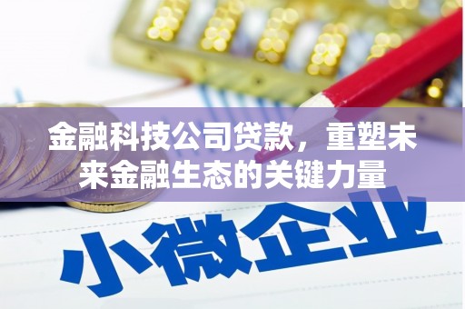 石碇金融科技公司贷款，重塑未来金融生态的关键力量