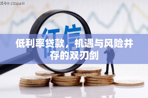 宜良低利率贷款，机遇与风险并存的双刃剑